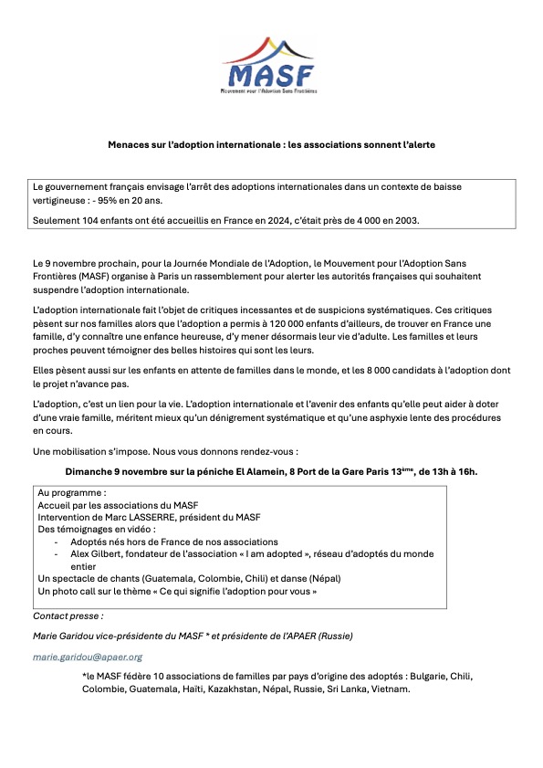 CP 01 MASF Journee Mondiale Adoption 2025 